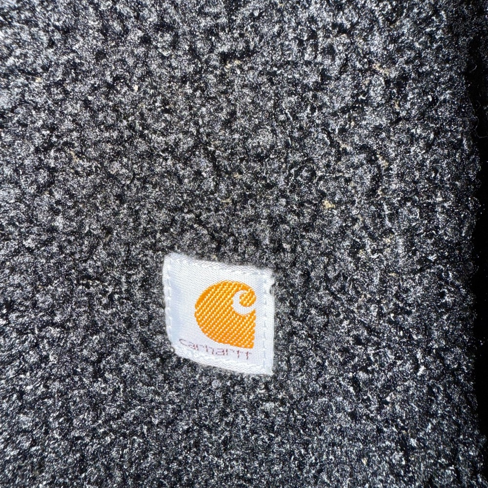 Carhartt Black Sherpa Pullover - Picture 9 of 11